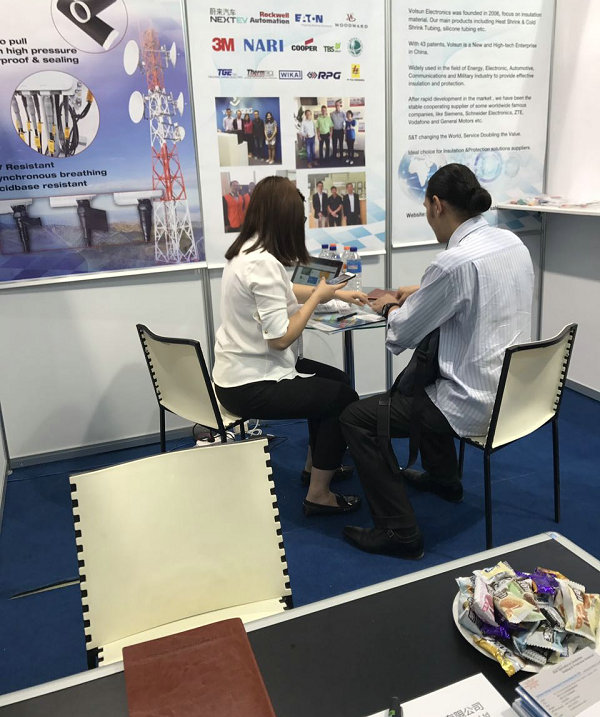  豪门国际产品首次亮相印尼第18届电力展！